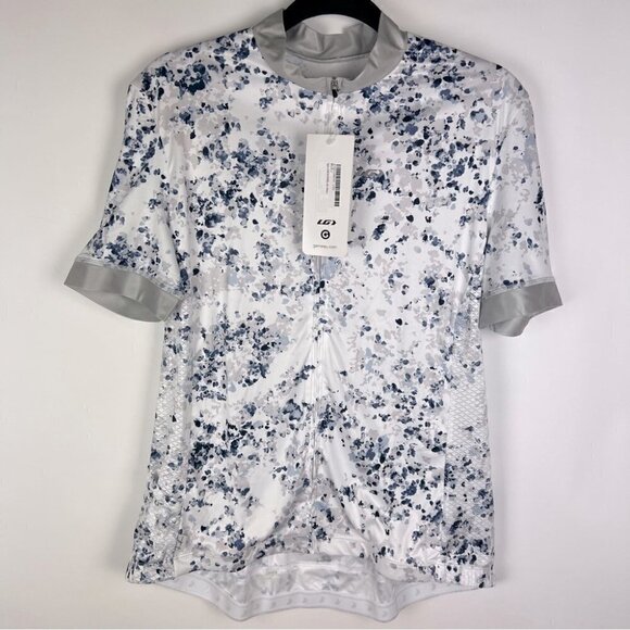 Nwt - Garneau, Art Factory Jersey, Women’s - Blue/Gray/White. Size: Xl. - Picture 14 of 16